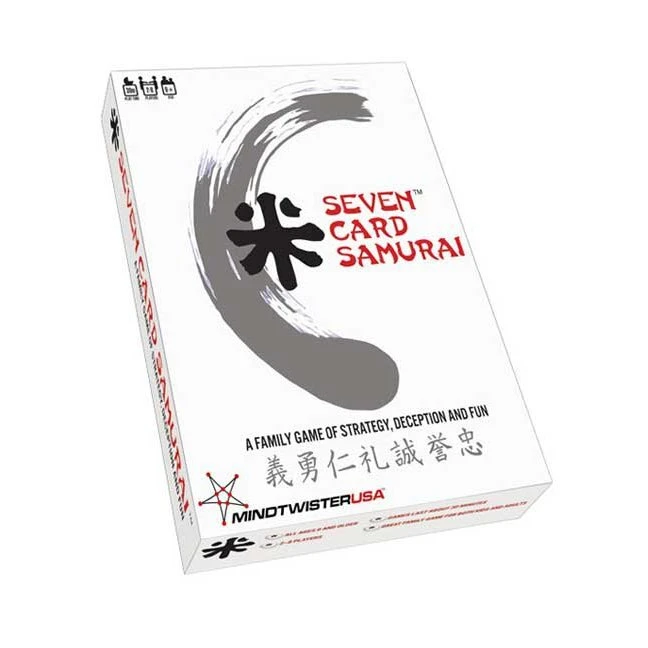 Mind Twister Seven Card Samurai Board Game 1 Mind Twister Seven Card Samurai Board Game