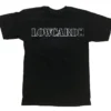 Lowcard Tee Outline Black