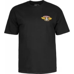 Powell Peralta Tee Winged Ripper Black -Sports Fashion Clothing Store powwingript.sm .con 2