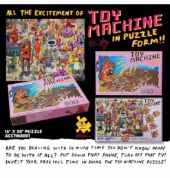 Toy Machine The Puzzle 500pc Multi Coloured -Sports Fashion Clothing Store toyacc.02 3