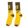 Toy Machine Socks Robot Sock Mustard