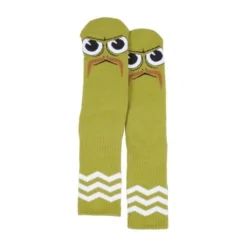 Toy Machine Socks Turtle Boy Stache Sock Green