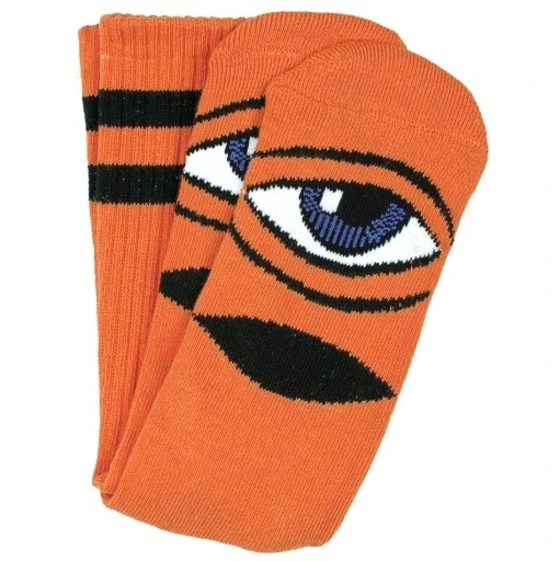 Toy Machine Socks Sect Eye Sock III Sock Orange 1 Toy Machine Socks Sect Eye Sock III Sock Orange