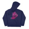 UMA Hoodie Smeared Navy