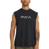 RVCA Muscle Big RVCA Washed Black