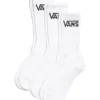 Vans Youth Socks Classic Crew 3pk White US 10k-13k
