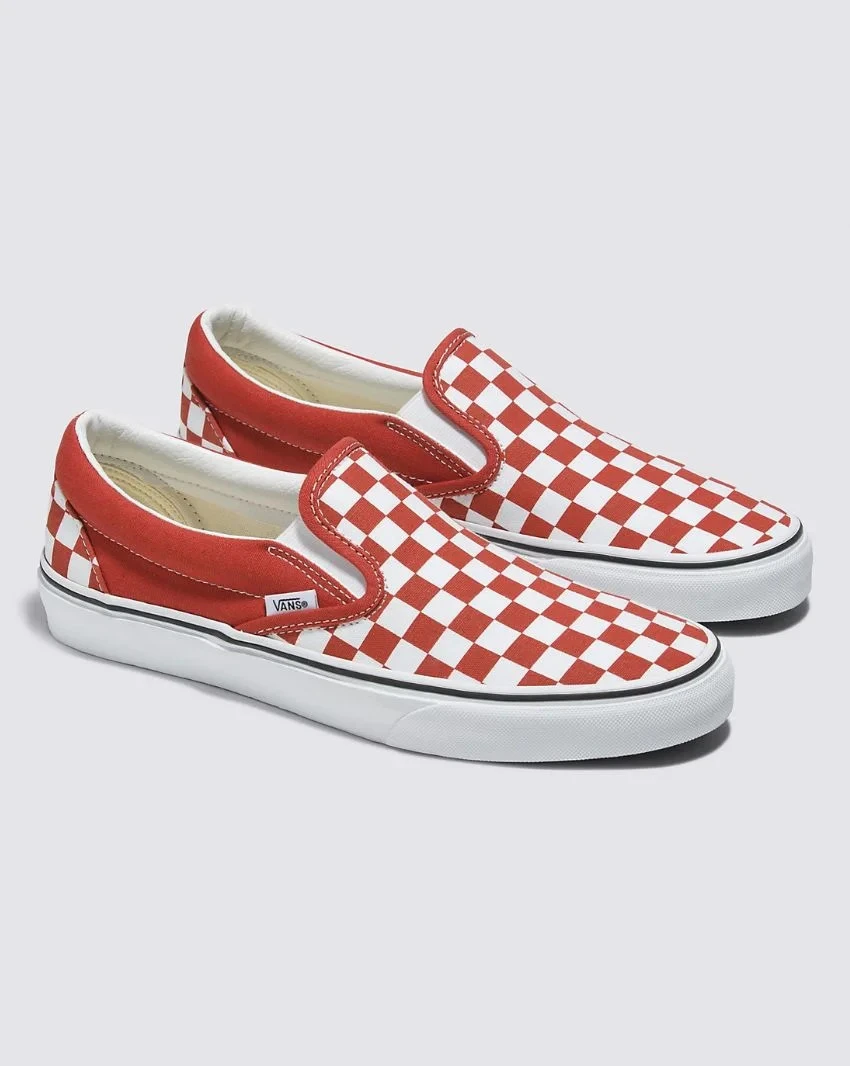 Vans Youth Slip-On Classic Color Theory Checkerboard Bossa Nova 2 Vans Youth Slip-On Classic Color Theory Checkerboard Bossa Nova - Image 2