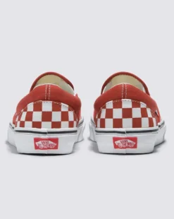 Vans Youth Slip-On Classic Color Theory Checkerboard Bossa Nova 7 Vans Youth Slip-On Classic Color Theory Checkerboard Bossa Nova -Sports Fashion Clothing Store vn00bvz49x.red 3