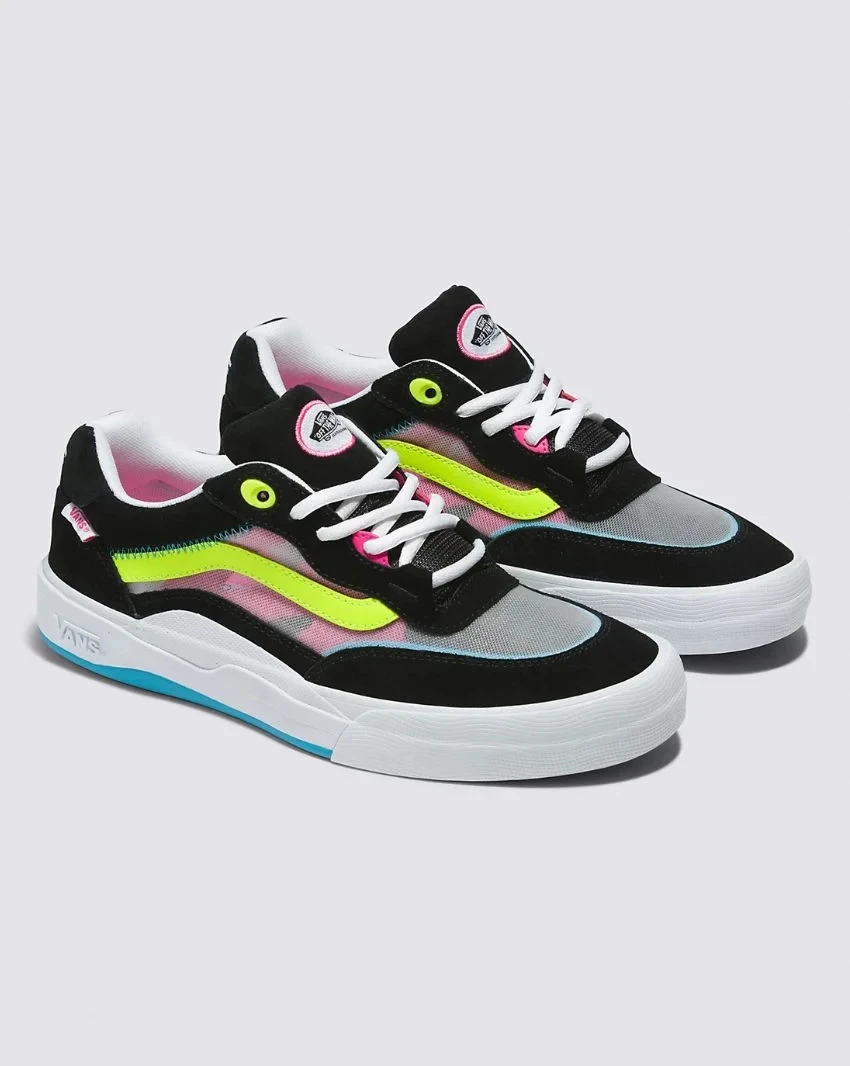 Vans Wayvee Neon Rave Black/White/Multi 2 Vans Wayvee Neon Rave Black/White/Multi - Image 2