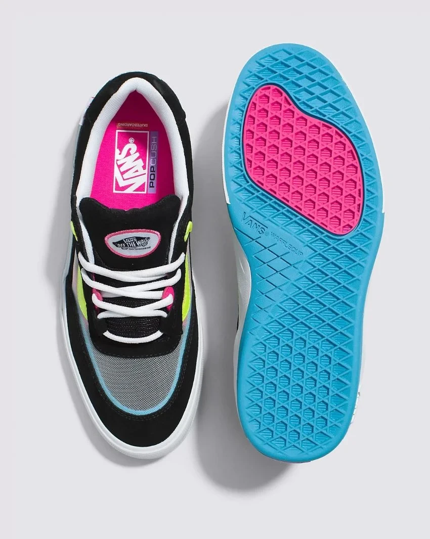 Vans Wayvee Neon Rave Black/White/Multi 3 Vans Wayvee Neon Rave Black/White/Multi - Image 3